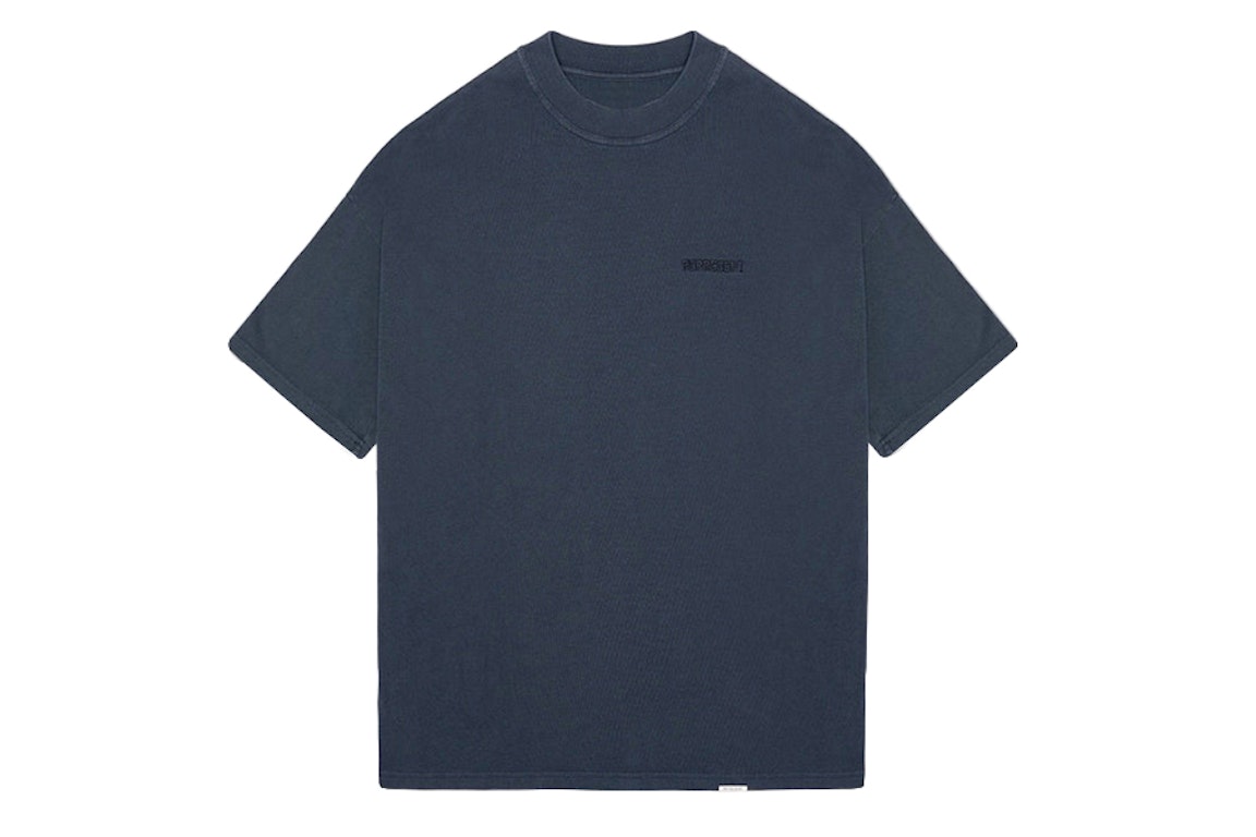 Pre-owned Represent Blank Oversized T-shirt Vintage Blue