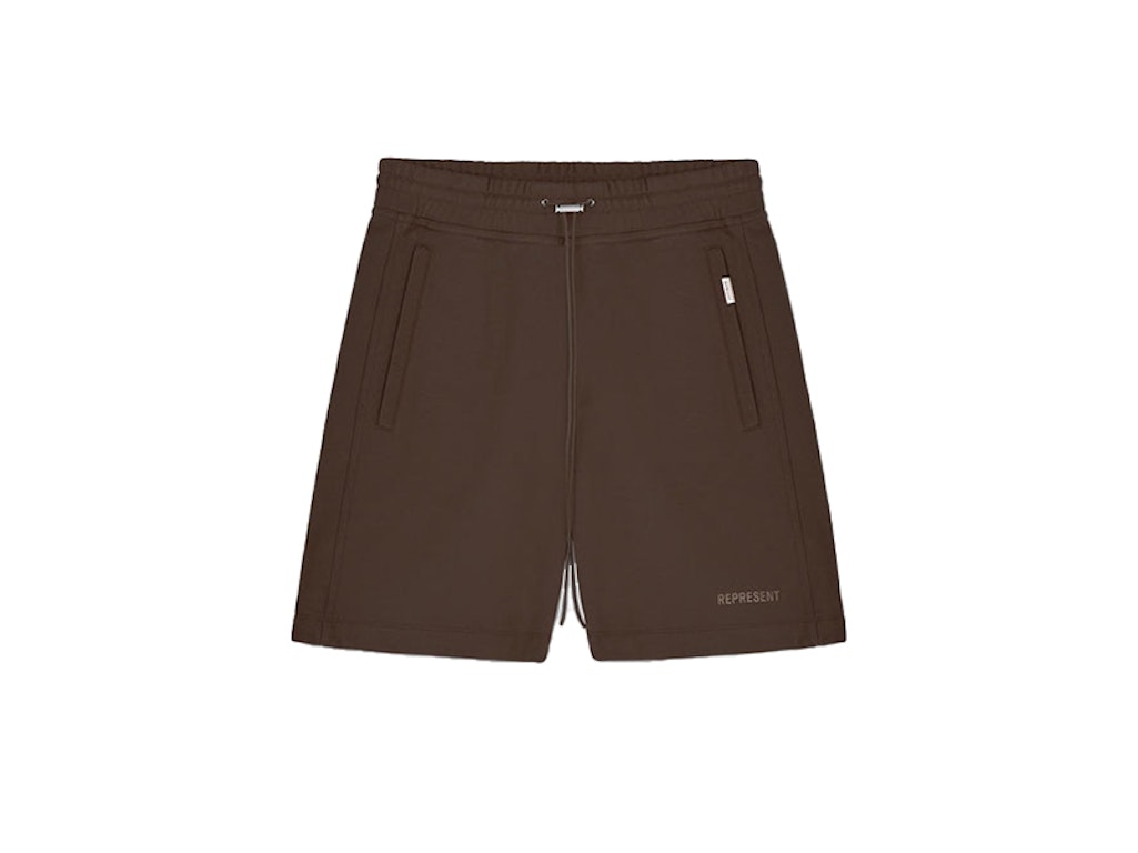 Pre-owned Represent Blank Shorts Brown
