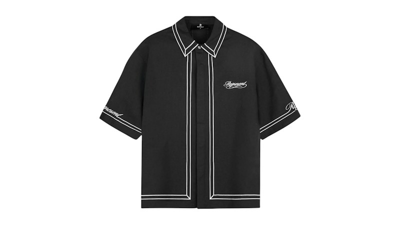 Camicia Represent Border Jet Black