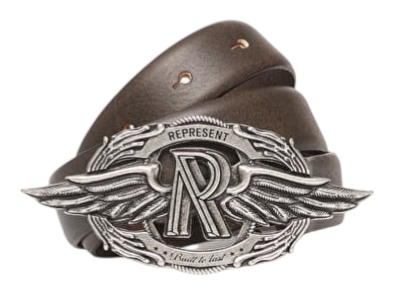 Represent Built To Last Buckle Belt Brown