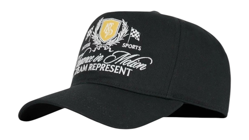 Pre-owned Represent Men's Crest Cap In Black