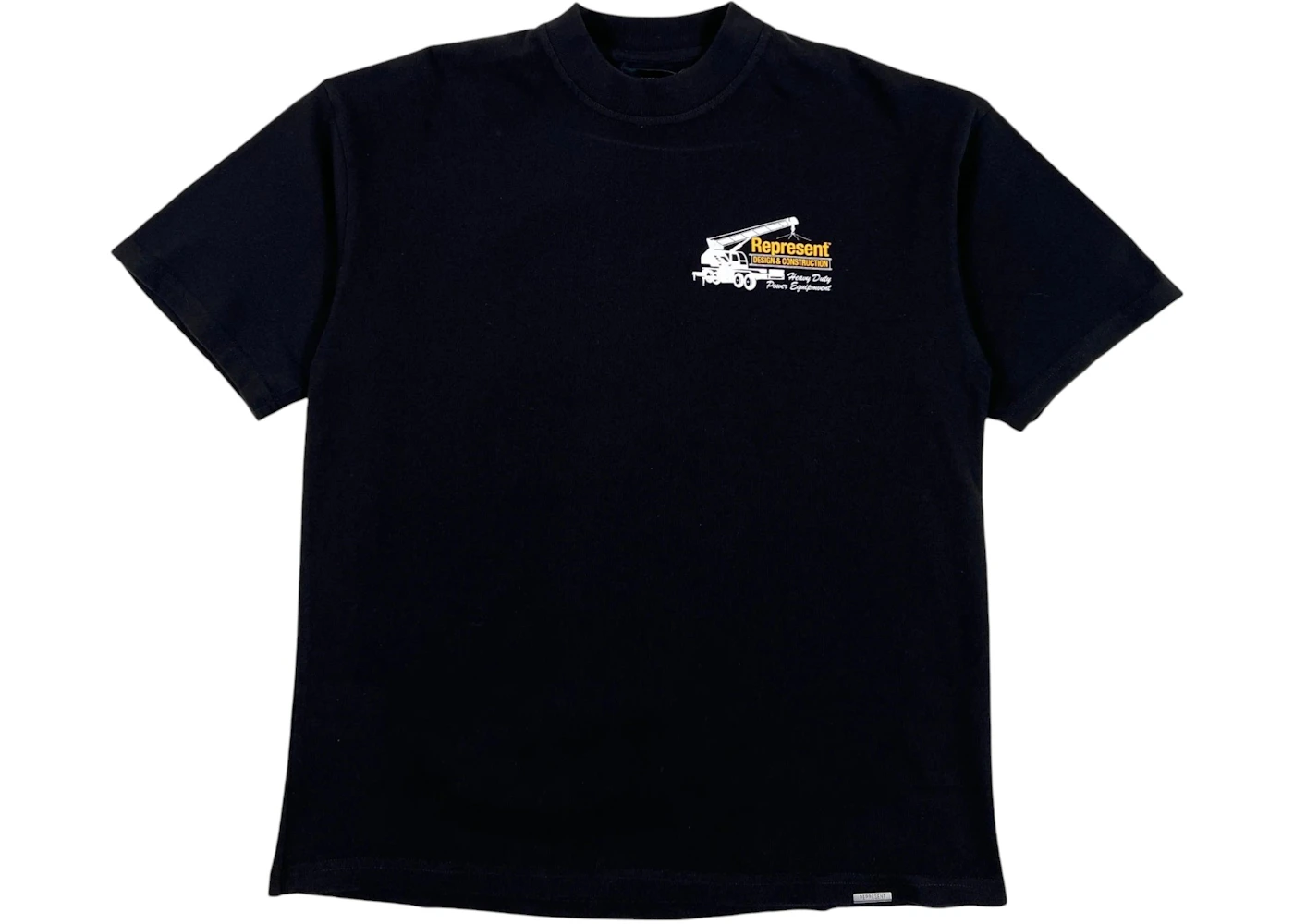 Represent Design And Construction S/S T-shirt Black Men's - SS23 - US