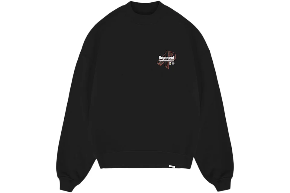 Represent Design Studios Sweater Black/Multi Men's - SS23 - GB
