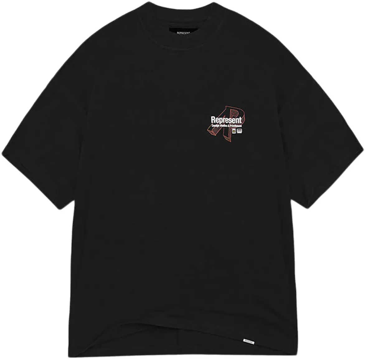 Represent Design Studios T-Shirt Black/Multi - SS23 - US