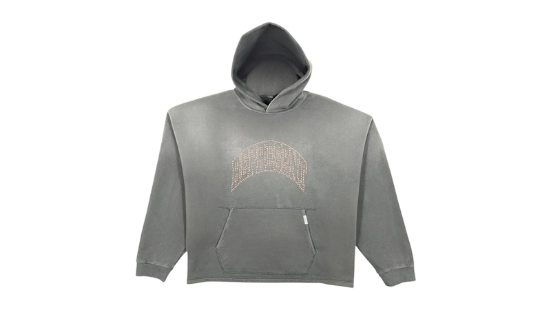 Pre-owned Represent Men's  Embellished Hoodie In Black