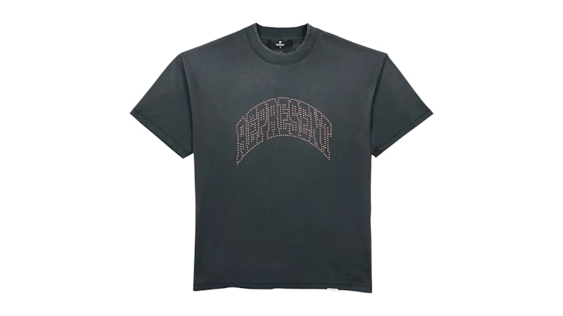 Pre-owned Represent Men's  Embellished T-shirt In Black