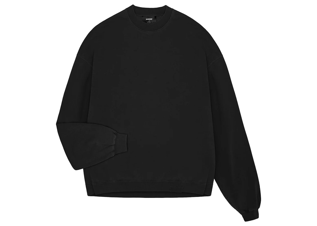 Pre-owned Represent Initial Sweater Jet Black