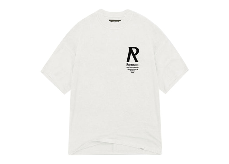 Represent Initial T-Shirt White Men's - FW22 - US