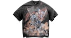Camiseta Represent Iron Maiden Steed teñida de negro