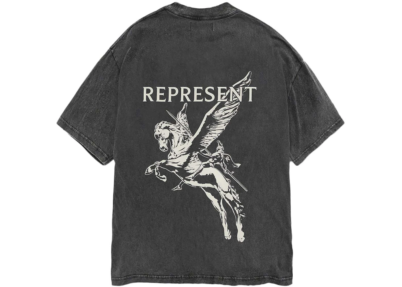 Represent Mascot T-Shirt Shirt Vintage Grey Men's - FW23 - US