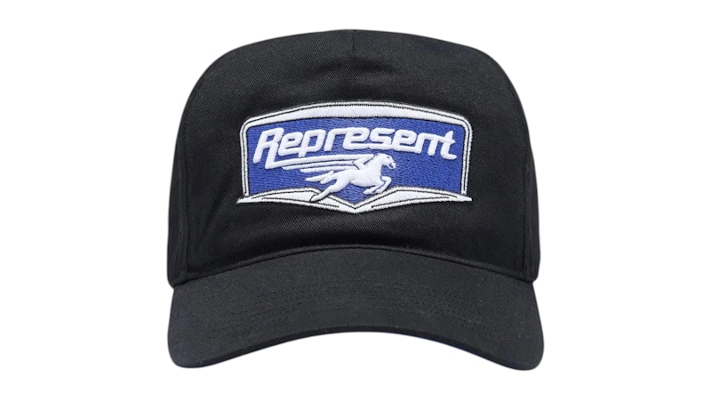 Represent Nothing Faster Applique Patch Cap Black