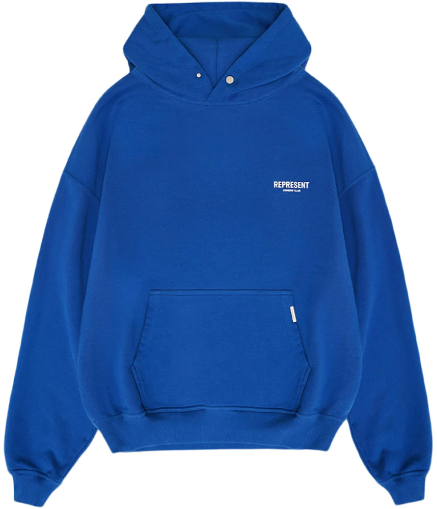 styling the monochrome cobalt blue hoodie
