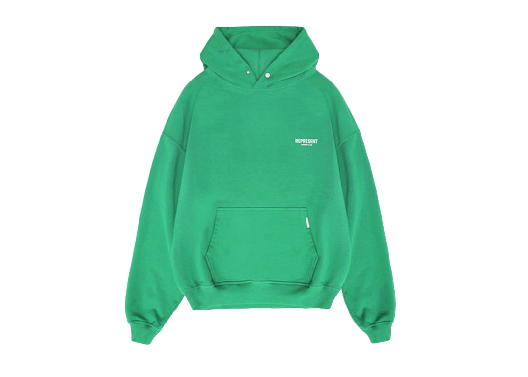 Pre-owned Represent Owners Club Hoodie Island Green