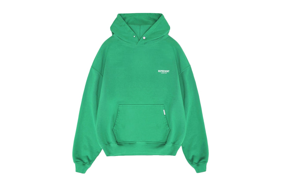 Pre-owned Represent Owners Club Hoodie Island Green
