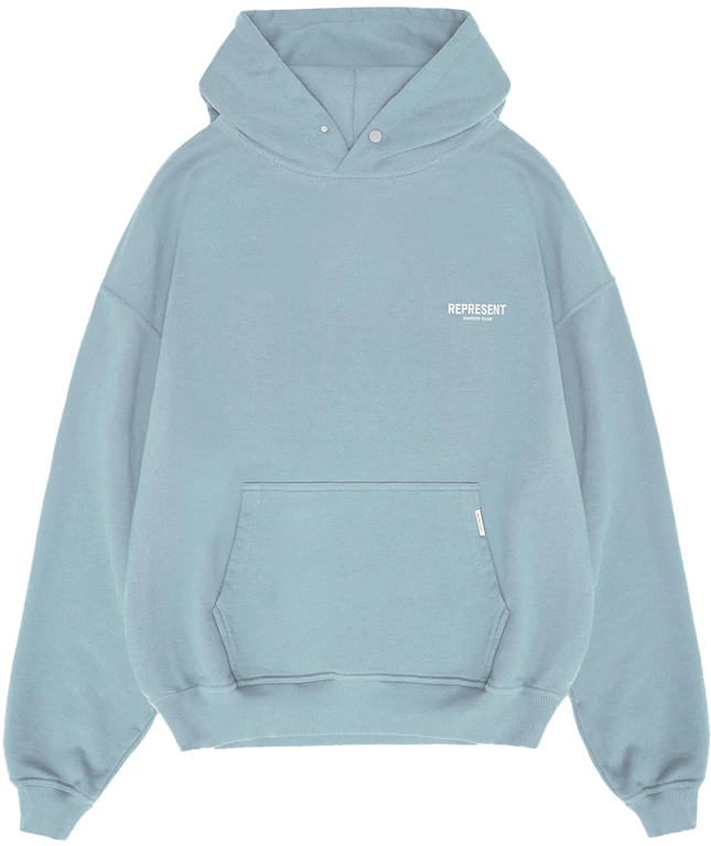 Represent Owners Club Hoodie Powder Blue - SS22 - IT