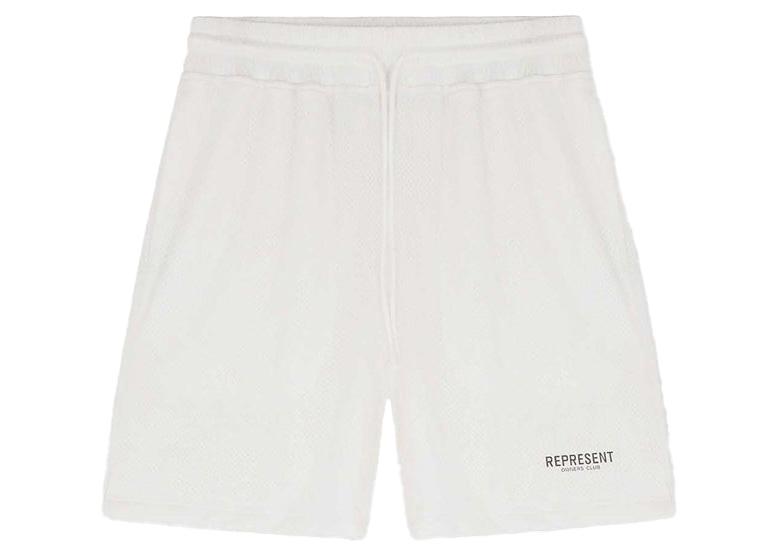 Represent Owners Club Mesh Shorts Flat White メンズ - SS23 - JP