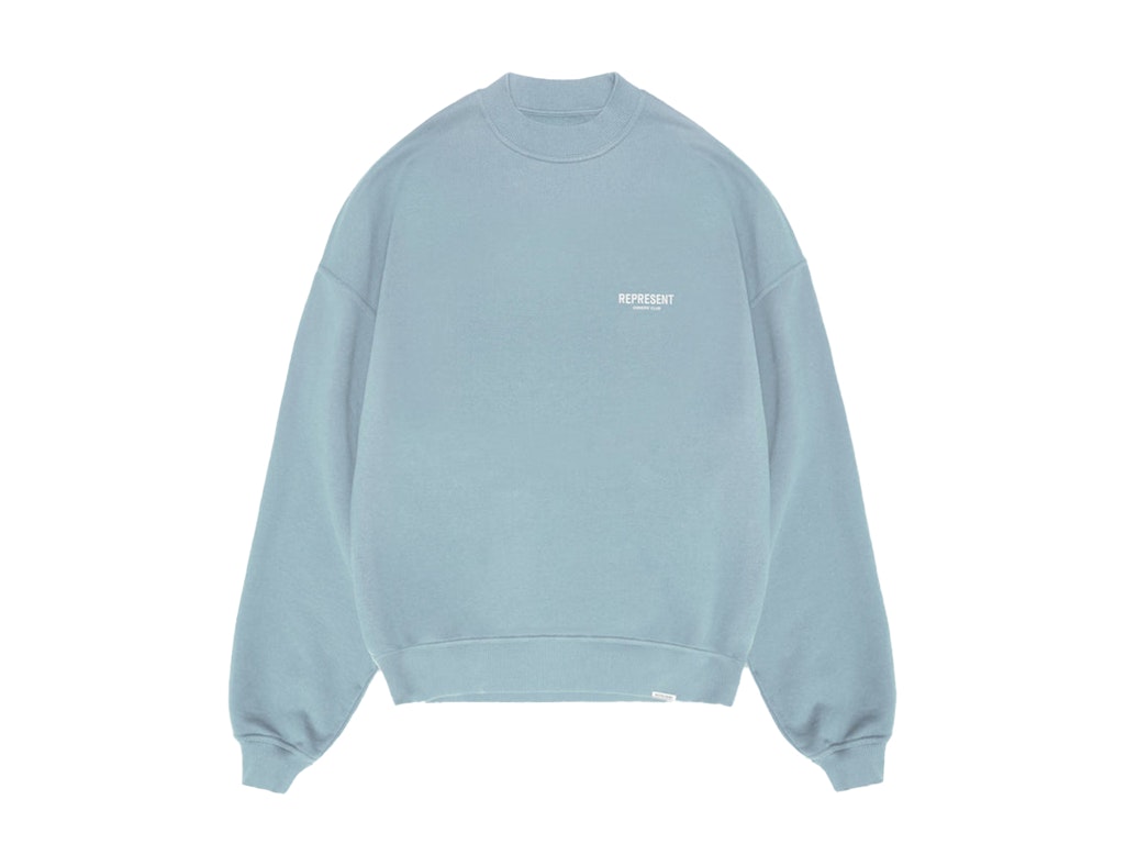 Pre-owned Represent Owners Club Sweater Powder Blue