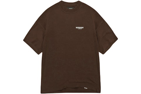 Represent Owner's Club T-Shirt Brown/White Men's SS22 US