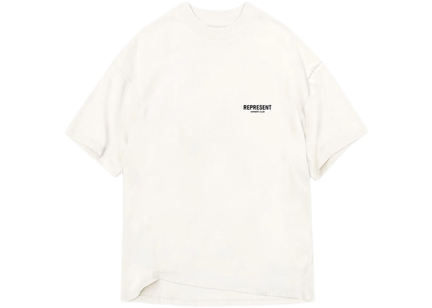 Represent Owner's Club T-Shirt Flat White/Black Men's - SS22 - US