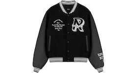 Represent Owners Club Varsity Jacket Black/White