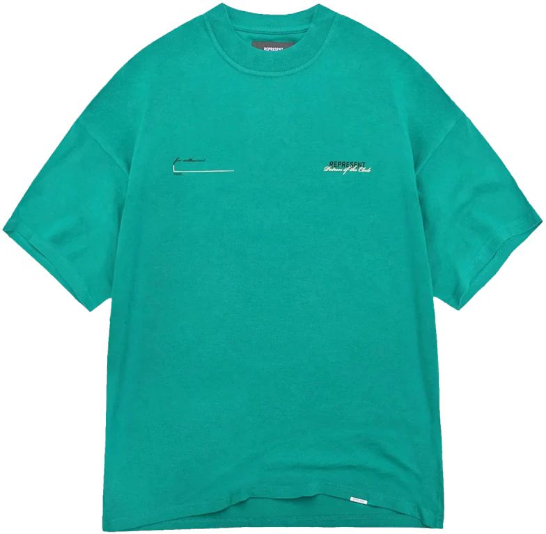 Represent Patron Of The Club Tee Teal - Capsule - IT