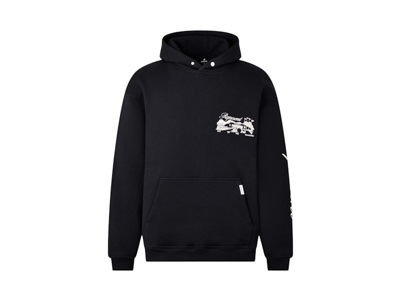 Felpa con cappuccio Represent Raceway nera