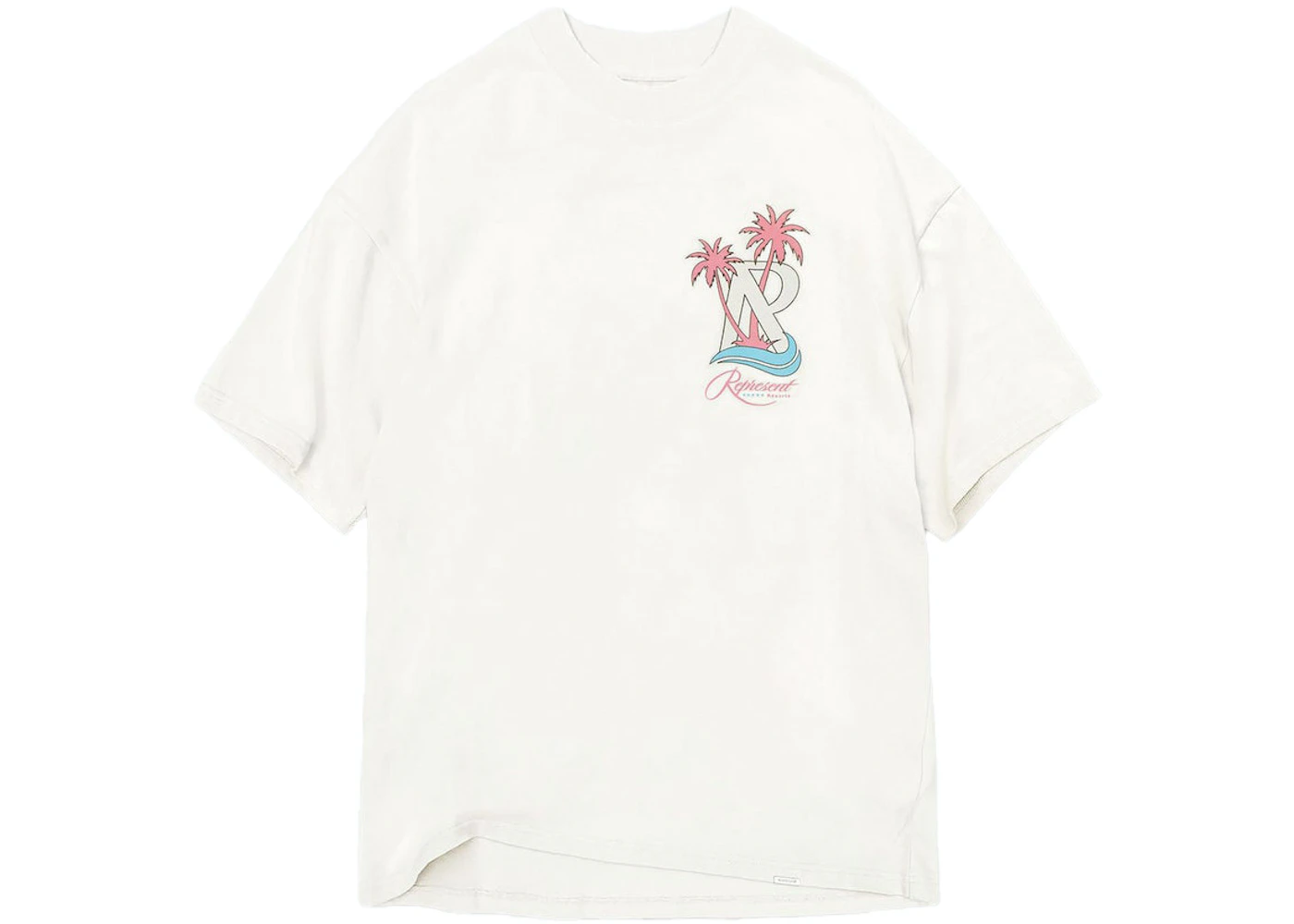 Represent Resort T-Shirt Flat White Men's - SS23 - US