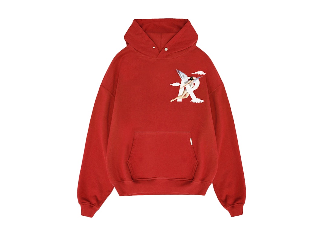 Pre-owned Represent Storms In Heaven Hoodie Burnt Red
