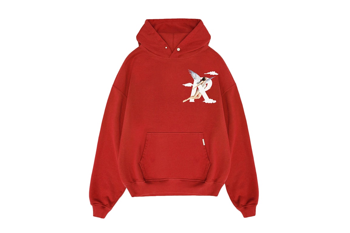 Pre-owned Represent Storms In Heaven Hoodie Burnt Red