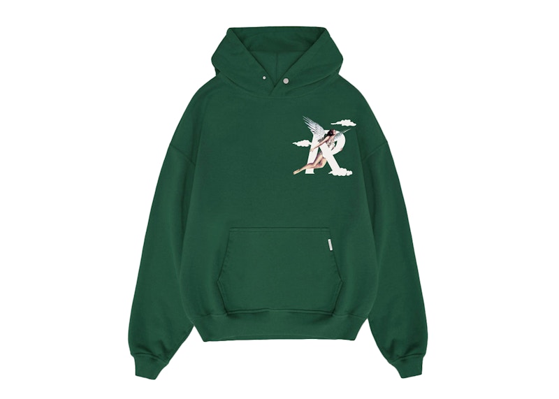 Represent Storms In Heaven Hoodie Racing Green Men s SS23 US