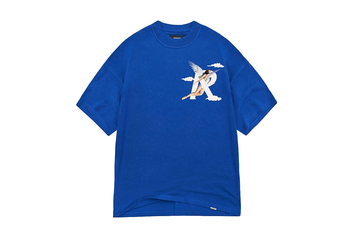 Pre-owned Represent Storms In Heaven T-shirt Cobalt