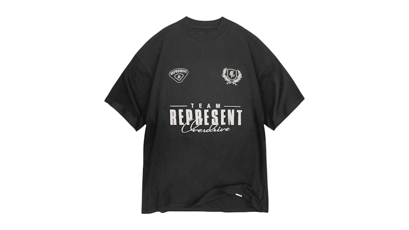 Pre-owned Represent Men's World Championship Tee Shirt In Black