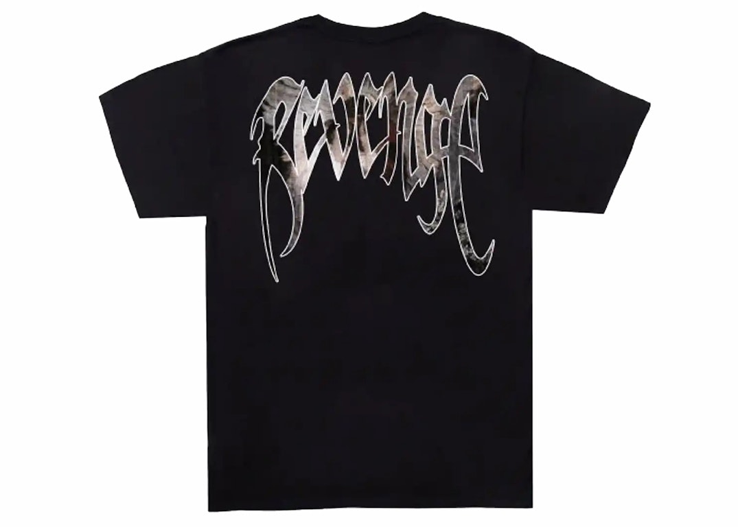 Pre-owned Revenge Angel Kiss T-shirt Black