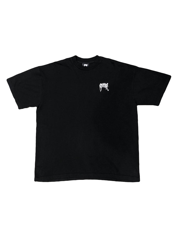 Pre-owned Revenge Basic Embroidered T-shirt Black