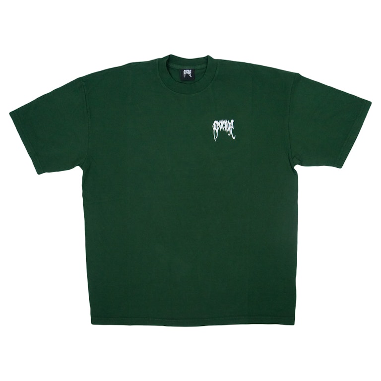 Pre-owned Revenge Basic Embroidered T-shirt Green