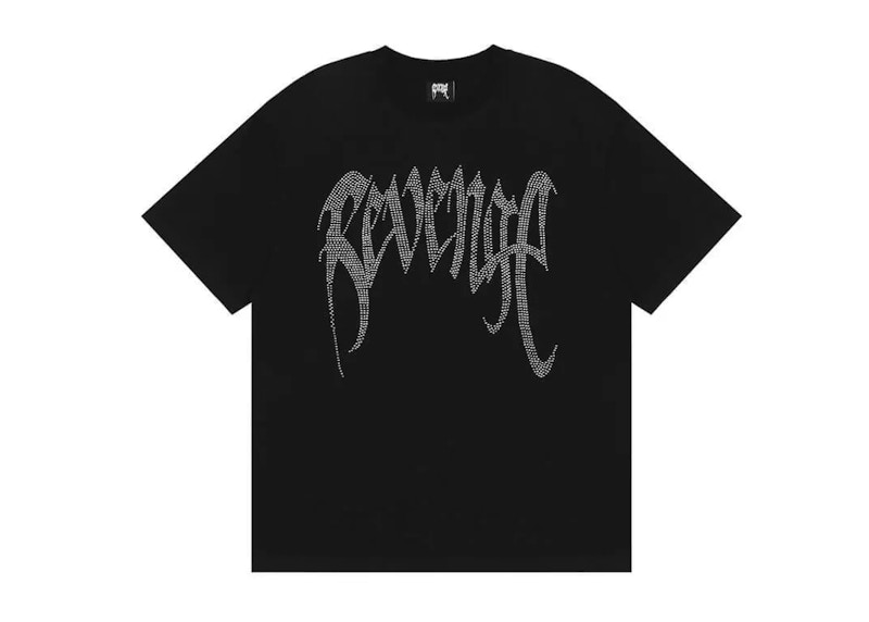 ◆RIPNDIP◆Summer Revenge Rhinestone Tシャツ ロゴ 送料込 RIPNDIP (リップンディップ) Summer Revenge Rhinestone Tee