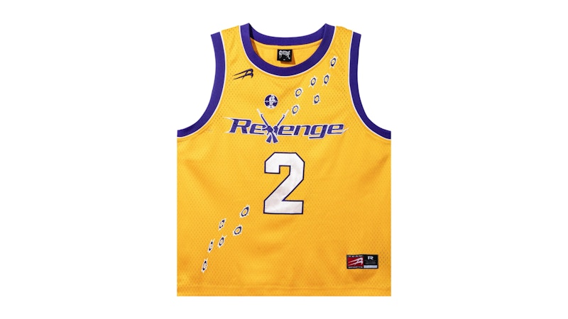 Revenge Bullets Basketball Jersey Yellow メンズ - FW25 - JP