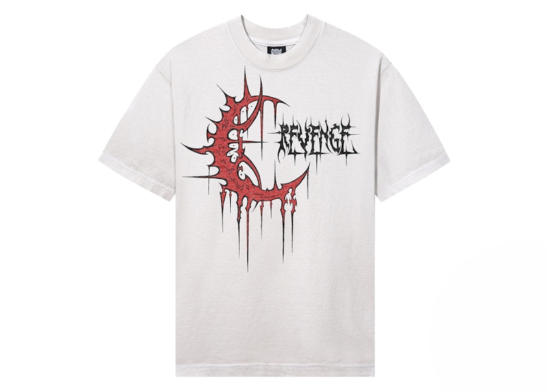 Revenge Crescent Tee Cement