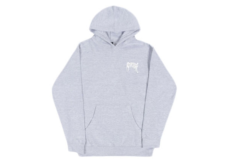 Revenge Dual Arch Logo Hoodie Grey/White Men's - FW22 - US