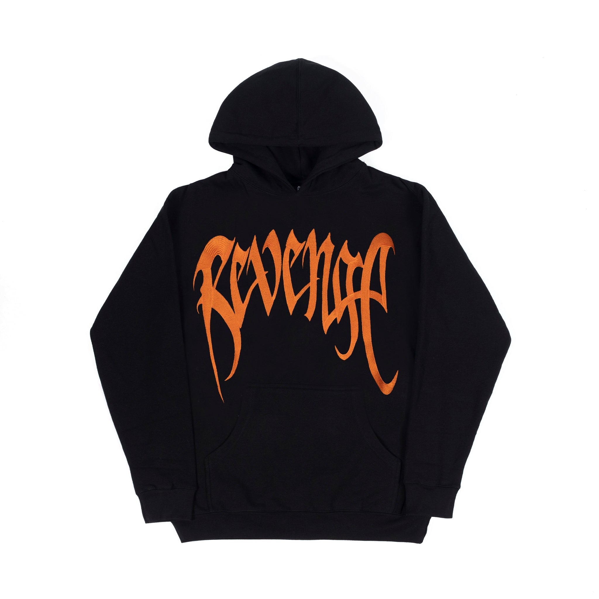 Revenge Embroidered Heavyweight Hoodie Black/Orange メンズ - FW22 - JP