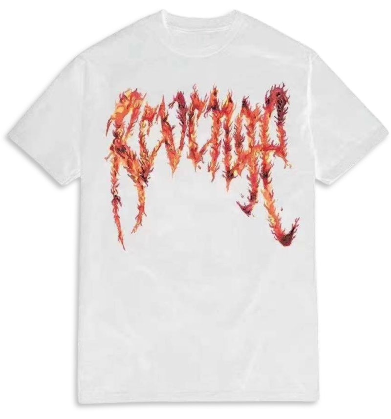 Revenge Inferno T shirt White Red Men s US