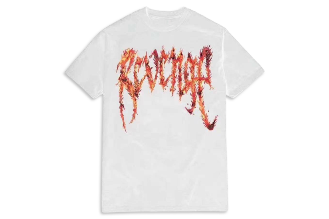 Pre-owned Revenge Inferno T-shirt White/red