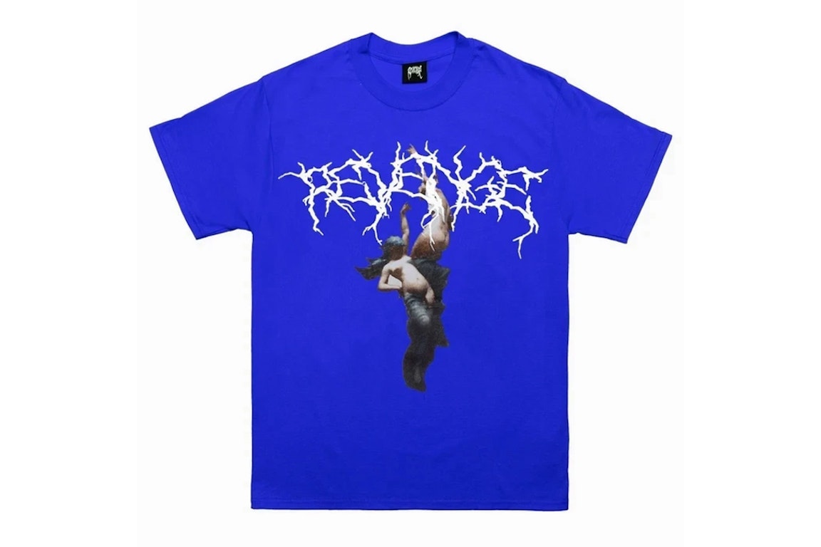 Pre-owned Revenge Moon B*tches T-shirt Blue