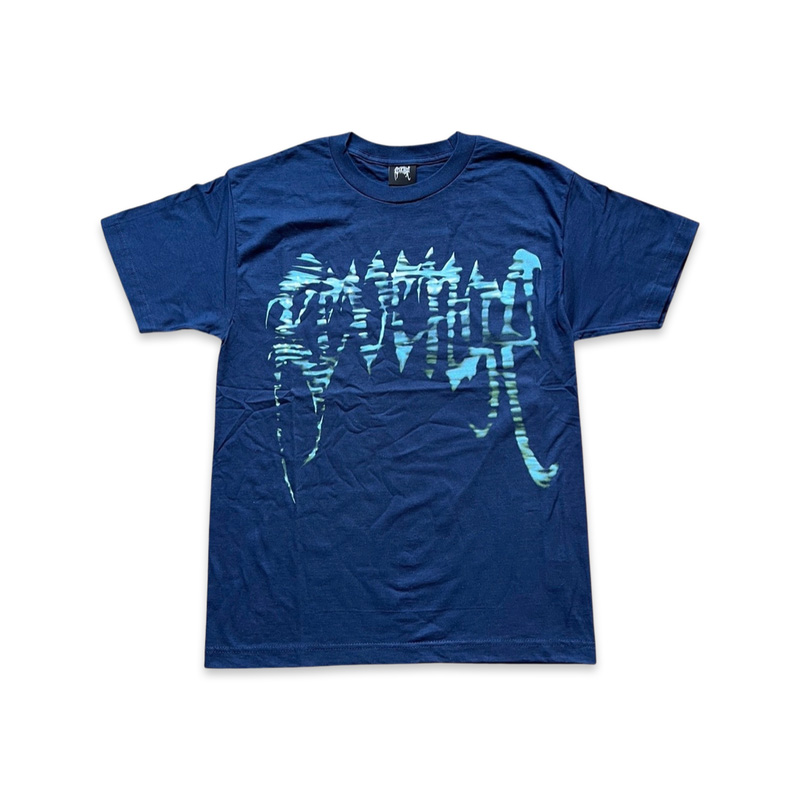 REVENGE EXCLUSIVE TEE BLACK BLUE XL