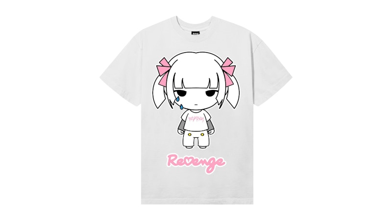 Revenge Raven Tee White