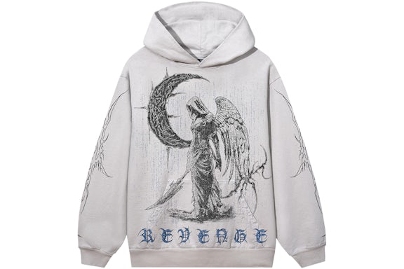 Sudadera con capucha Revenge Scythe Cemento/Azul