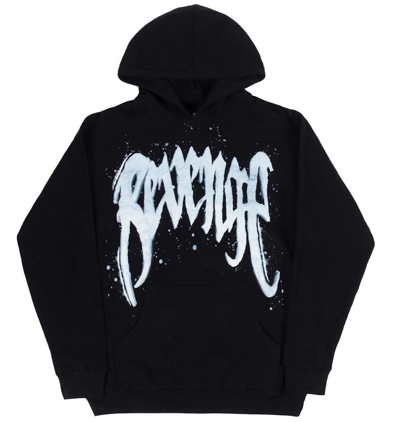 Revenge Snowfall Hoodie Black Men's GB - Main Image