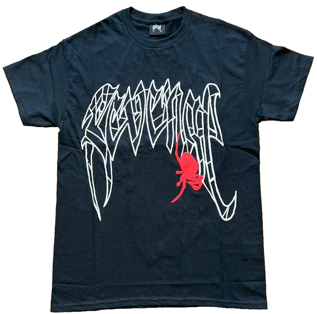 Revenge Spider T-shirt Black/Red Men's - SS23 - US
