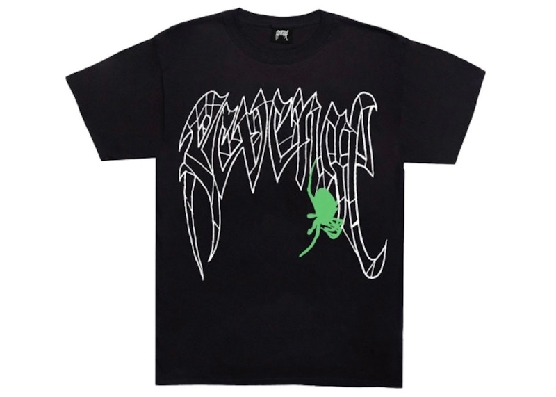 Revenge Spider T-shirt Black/Green