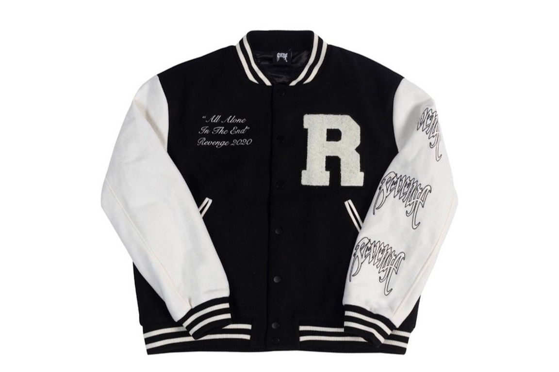 Pre-owned Revenge Varsity Jacket Black